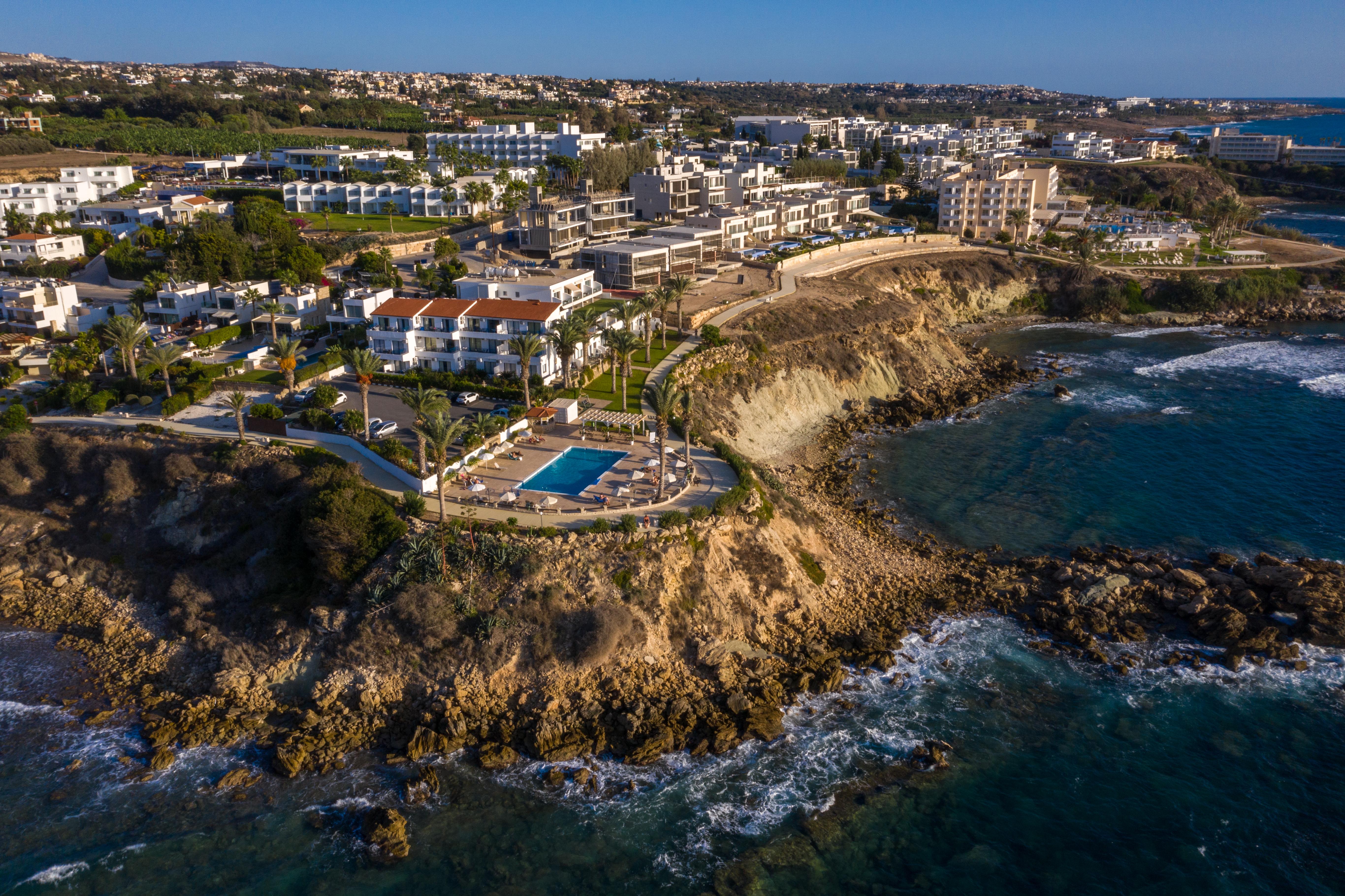 Vrachia Beach Hotel & Suites - Adults Only Kissonerga Exteriör bild